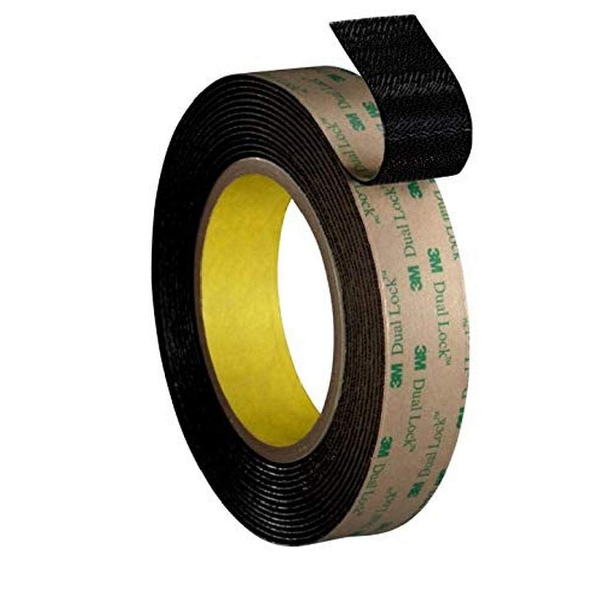 3M SJ4575/BLK110 Scotch SJ4575 Dual Lock Low Profile Reclosable Fastener: 1" x 10 ft., black - Image 2